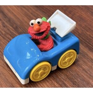 RARE Vintage Tyco - 1993 Sesame Street Playtime Car Elmo